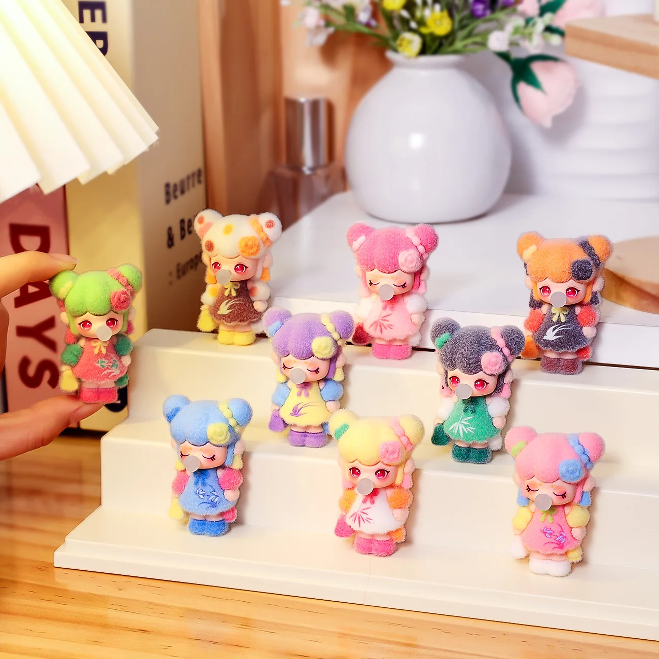 Petit jouet ornement Mickey Mouse mignon, ballon Mickey mignon, décoration de bureau, petit ornement assorti