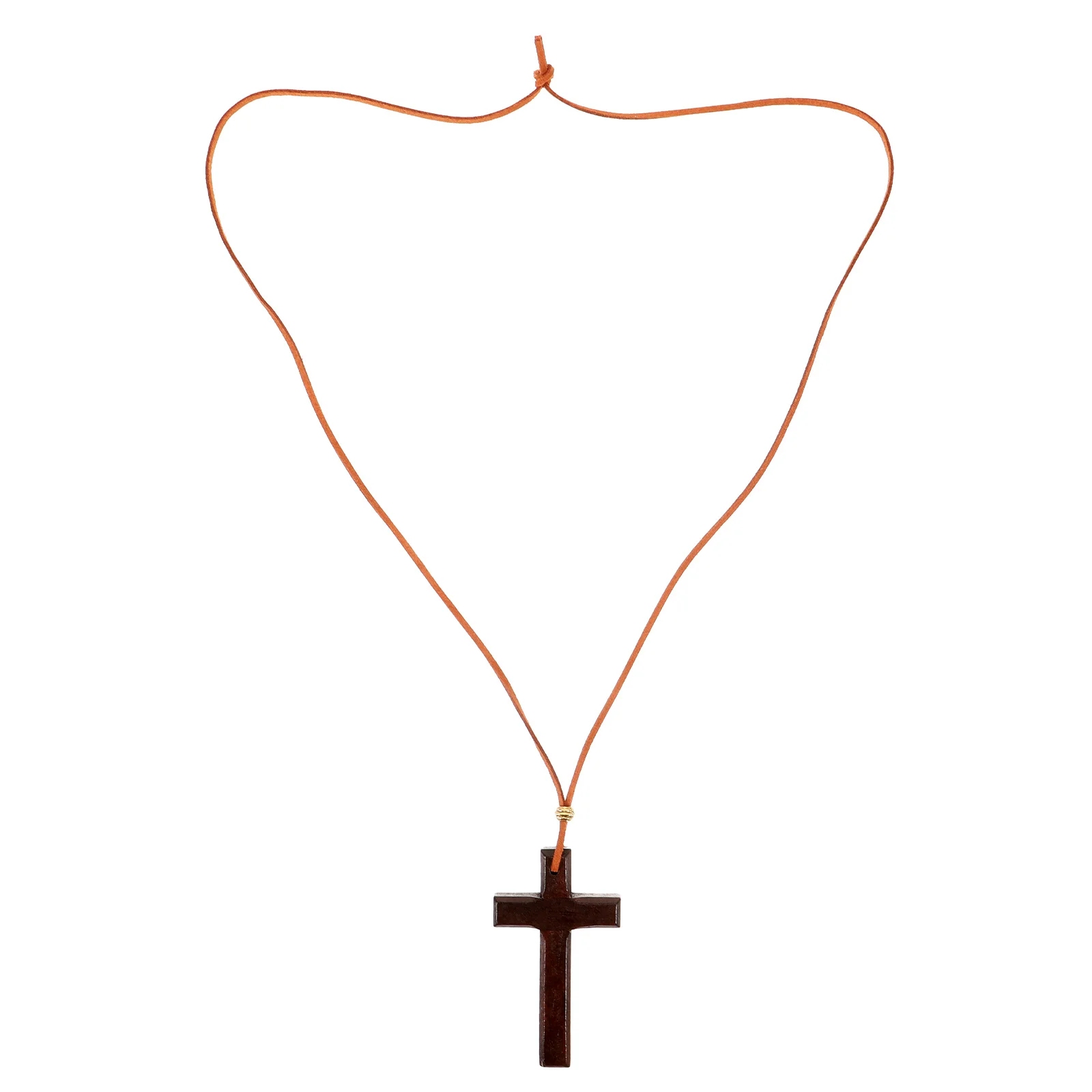 Miroir suspendu en bois, décor rétro minimaliste, pendentif croix, rétroviseur de voiture, accessoires suspendus