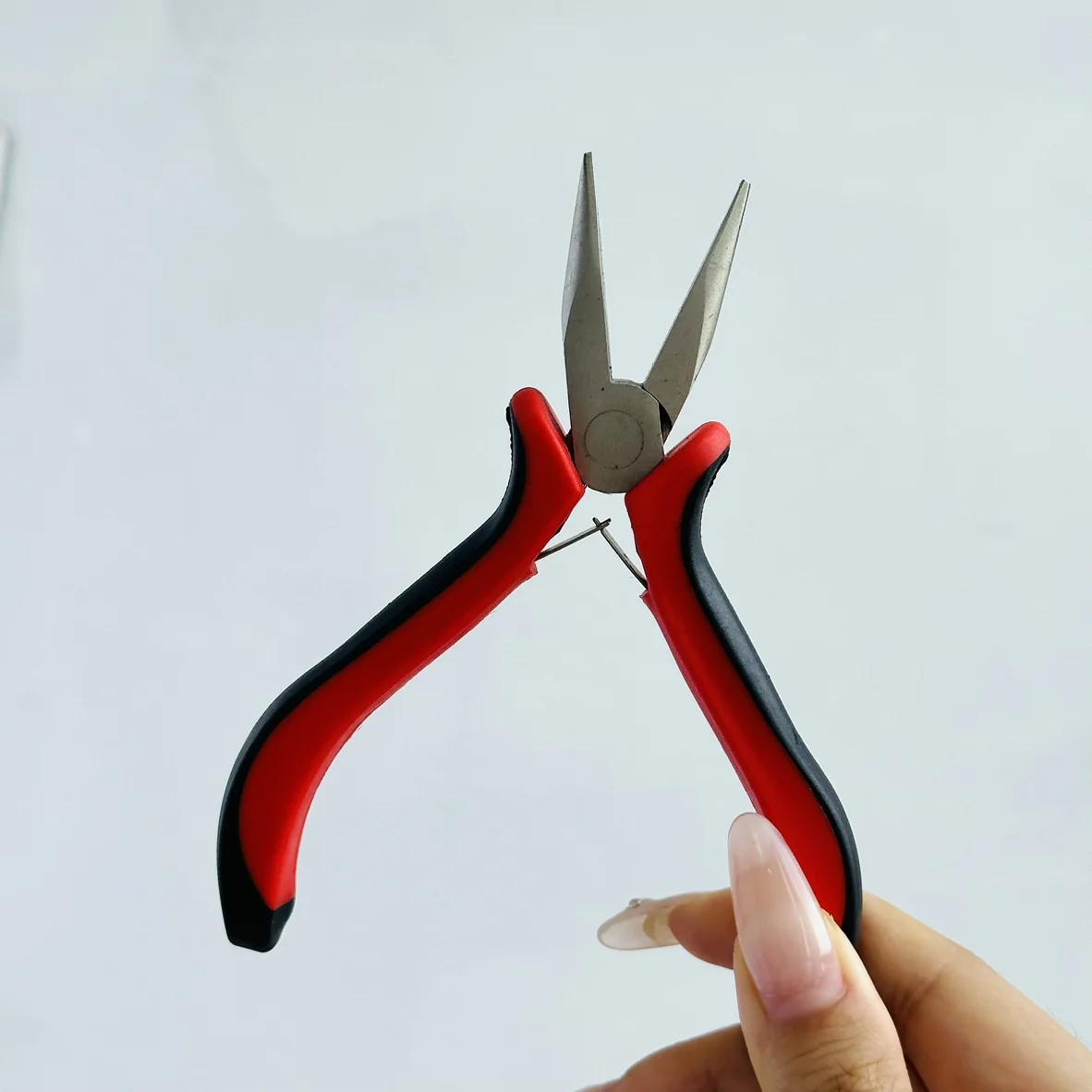 pinze per extension per capelli con nastro kit di strumenti pinzette per estensioni dei capelli nanoring Set di pinze per extension per capelli in acciaio per estensioni dei capelli