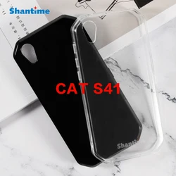 For CAT S41 Gel Pudding Silicone Phone Protective Back Shell For CAT S41 Soft TPU Case