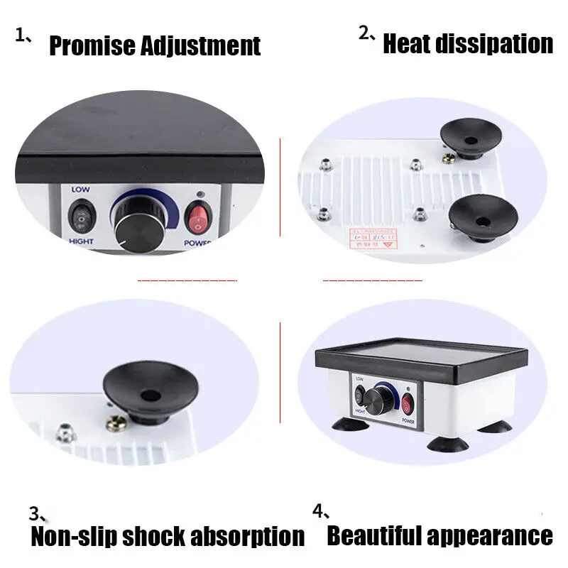 Dental Lab Equipment JT-51/51B  Square Vibrator Model Oscillator High Efficiency Powerful