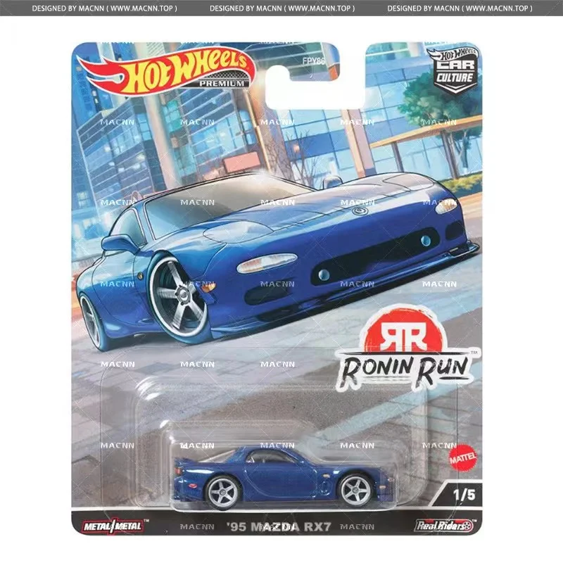 Hot Wheels Premium Car Culture Roin Run Diecast 1:64 Voiture Mazda Pandem Subaru Impreza, juguetes para niños, regalo para niños