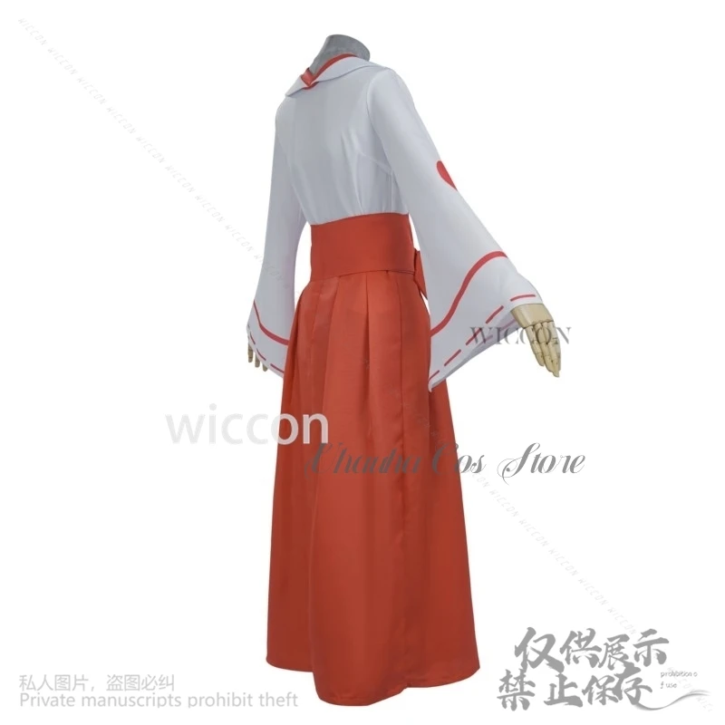 Anime That Time I Got Reincarnated As A Slime Cosplay Shuna Costume Miko Uniform Japanese Kimono Dress Pink Wig Girls 코스프레