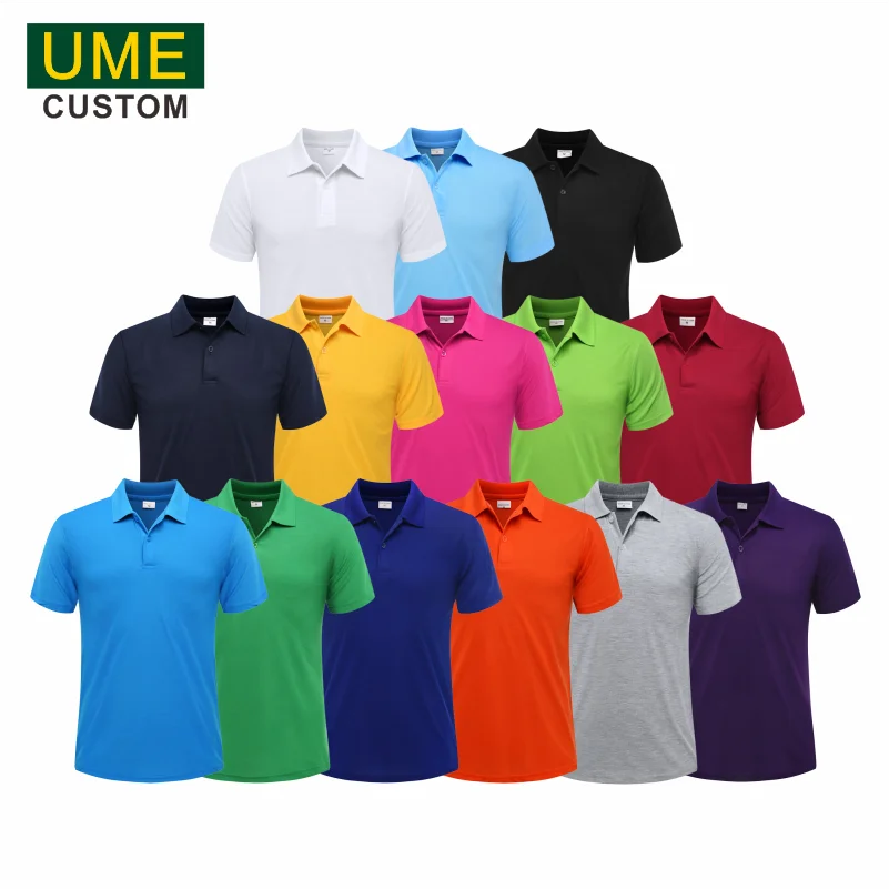 Solid Color Lapel POLO Shirt Summer Fashion Breathable Men and Women Short-Sleeved Top Custom Embroidery Printing LOGO 2022 NEW