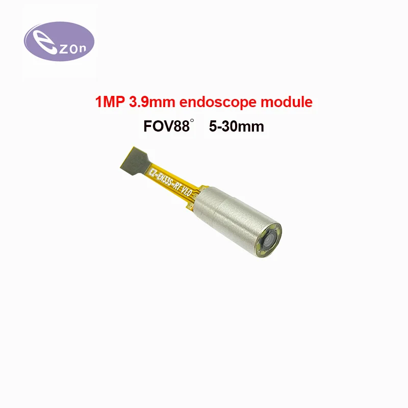 

1MP 3.9mm USB Endoscope Module FOV88゜ Industrial Pipeline Adjustable Focus