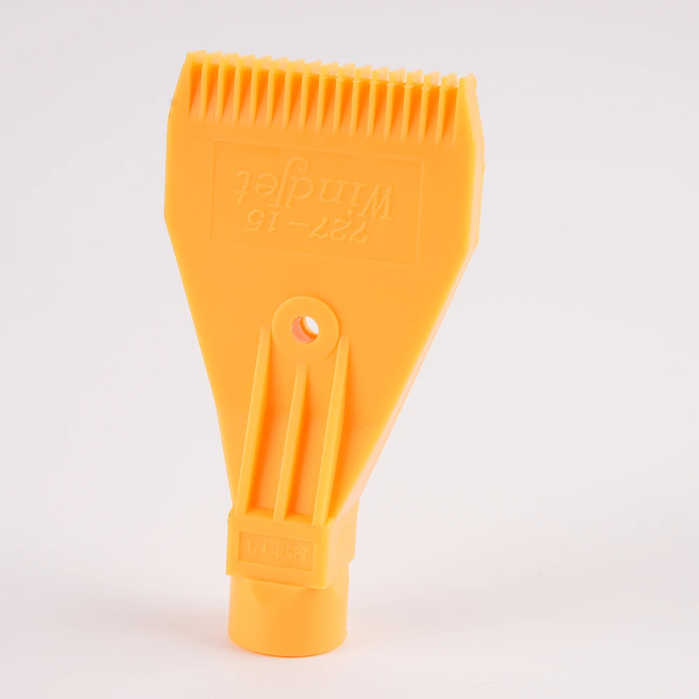 

ABS727 Пластиковый воздушный нож Выдувная насадка для сушки Плоский вентилятор Насадка для мытья с наружной резьбой Пластиковая насадка для выдувания