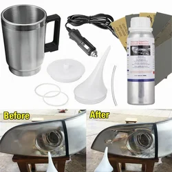 Car Headlight Renovation Kit Headlights Washer Light Restoration Fumigation Chemicals Car Cleaning Kit Automotive Polishing