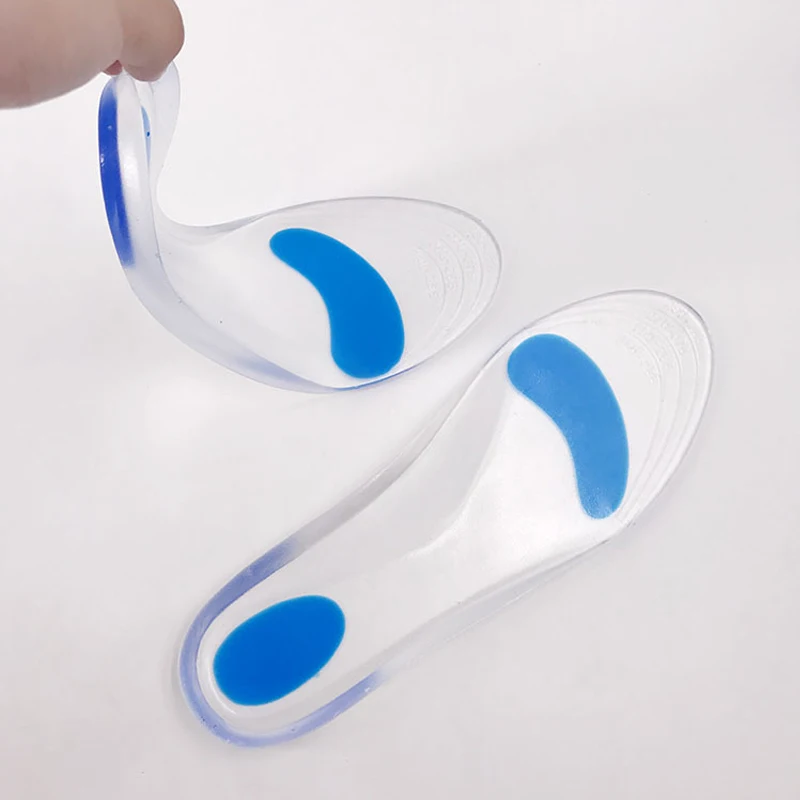 Medizinische Einlegesohlen aus Silikongel für Schuhe, Männer und Frauen, Plattfußgewölbeunterstützung, orthopädische Einlegesohlen zur Linderung von Plantarfasziitis, Schuhpolster – Detail 10