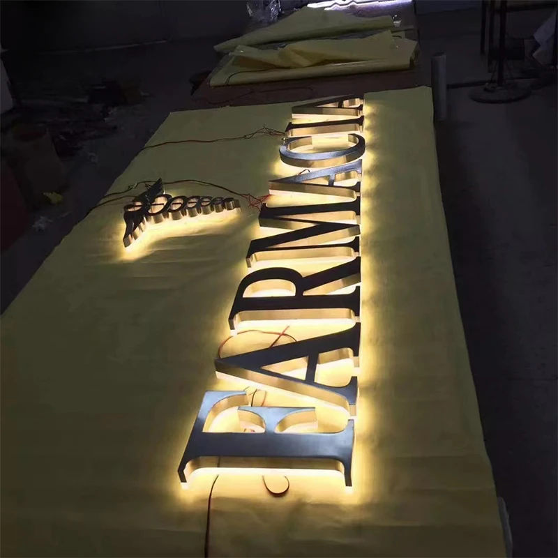 Name Board Designs Acrylic Led Sign Board Electronic Letter Boards