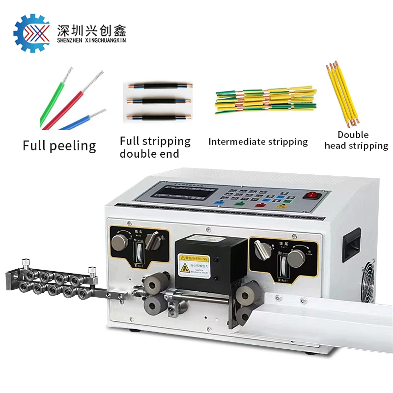 Automatic Multicore Cable Cutting and Stripping Machine Wire Stripper Machine