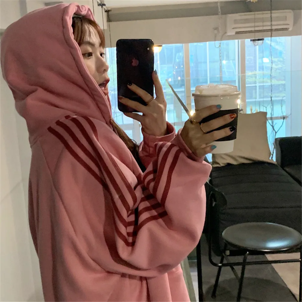 Woman ClothingWomen'S Casual Loose Fit Sweater, Warm Hoodie, Versatile Coat, Top, Baseball, Autumn, Winter, New, Fashion, 2024