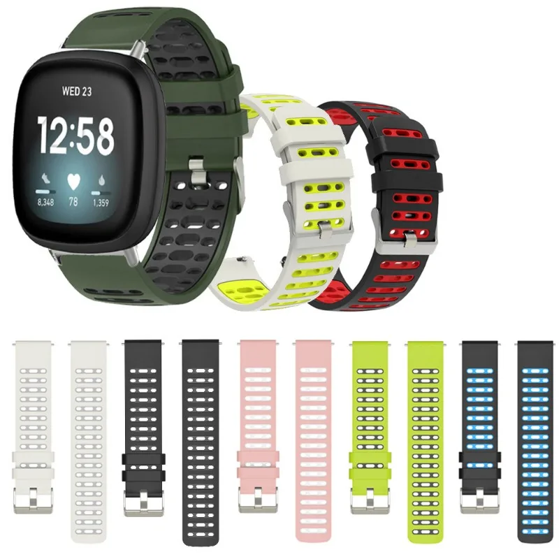 Strap Sport Soft Silicone For Fitbit Versa4 / Fitbit Versa3 / Fitbit Sense / Fitbit Sense 2