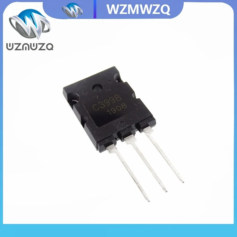 5 قطعة 2SC3998 TO-3PL C3998 TO-3P 25A 1500V الترانزستور الأصلي