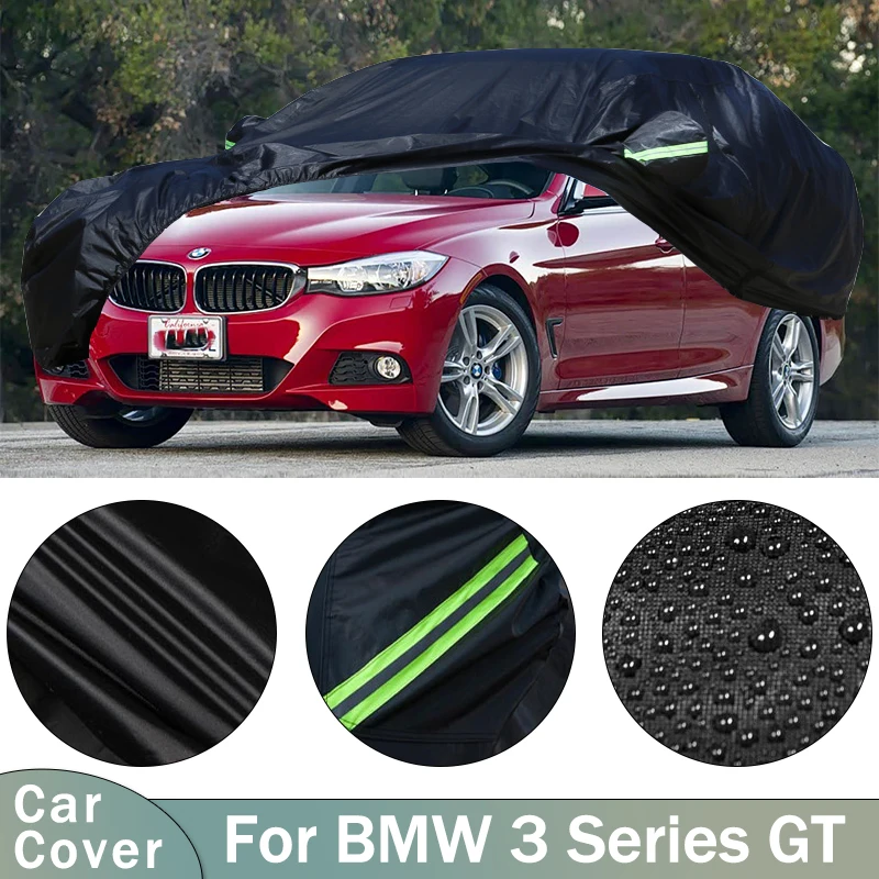 

Car Full Outer Covers Outdoor Waterproof Dustproof Sun Rain Snow Protection Exterior Car Accessories For BMW 3 Series GT