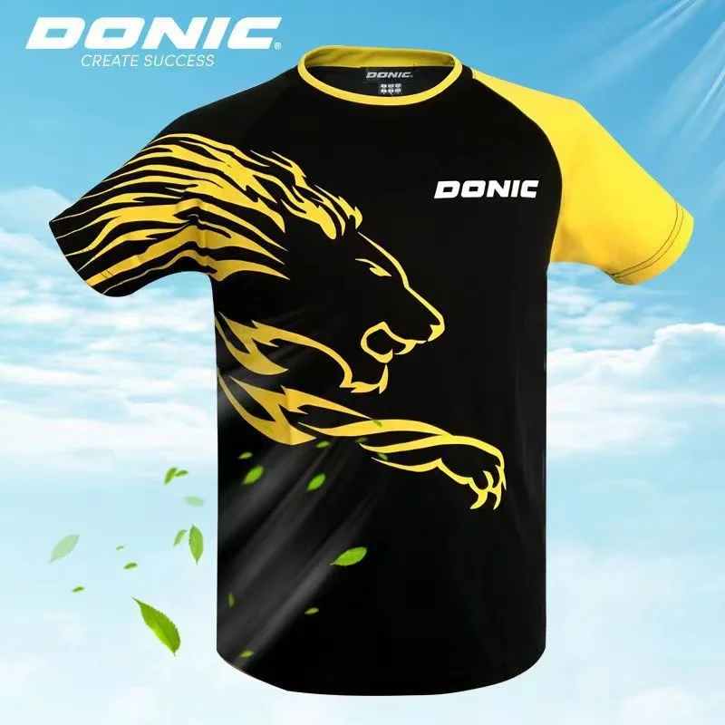 2024 Nieuwe Tafeltennis Sport Jersey T-shirts Voor Vrouwen Zomer Mannen T-shirt Sneldrogend Ademend Tees Korte Mouw Heren Kleding