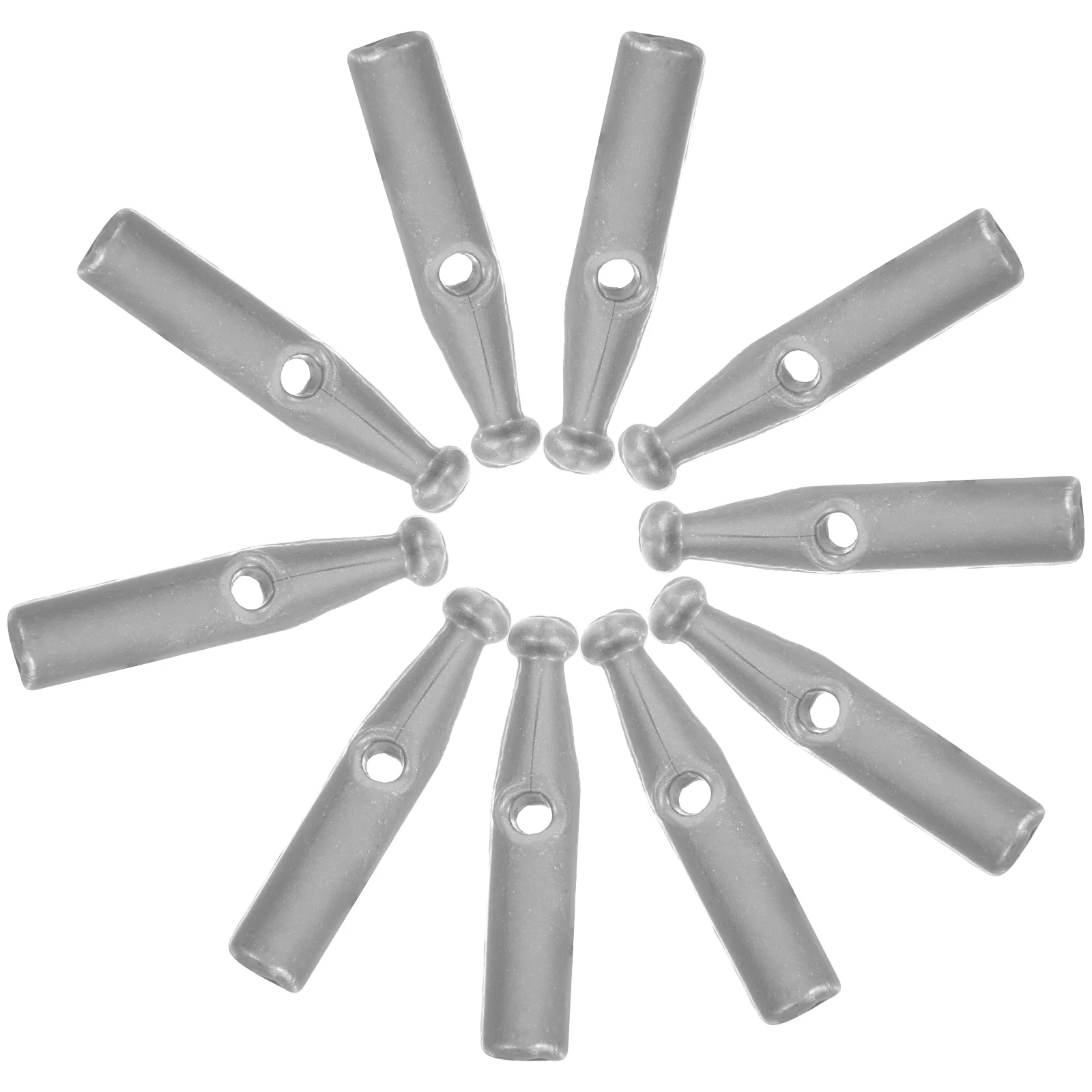 Repairing Supplies for Umbrella Tail Beads Parasol Folding Accessories Convenient Grey Plastic