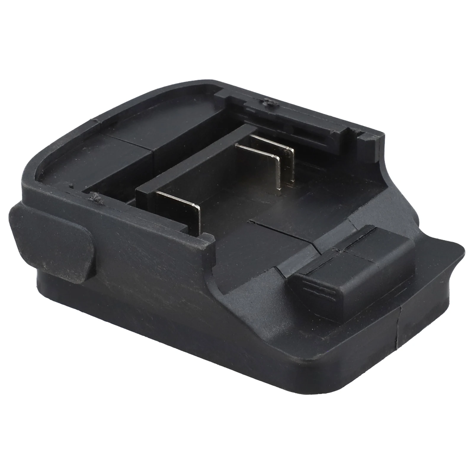 Adapter Li-ion Battery Adapter Battery Adapter Cable Plastic Material Battery Not Included Black Color Brand New