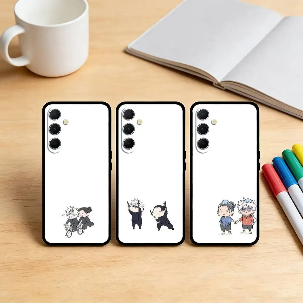 AAA S-Satoru Gojo S-Suguru Geto  Phone Case For Samsung S25,S24,S21,S22,S23,S30,Ultra,S20,Plus,Fe,Note,10,9,5G Black Cover