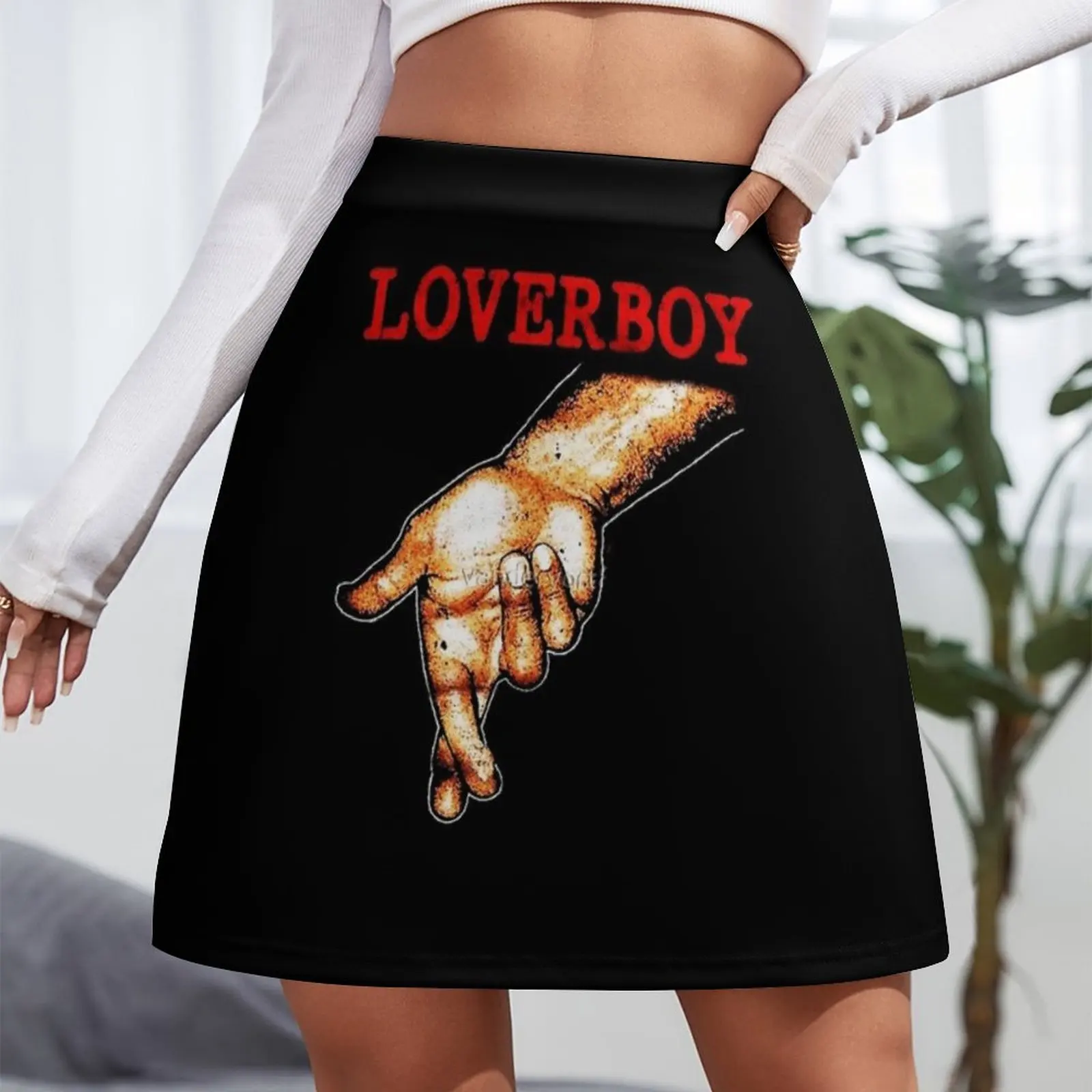 Loverboy band rock international from canada Mini Skirt short skirt Women's summer dress