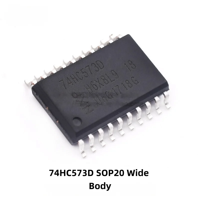 5 Stück SN74HC573 Direktsteckbares Patch-Modul, breites Gehäuse, schmales Gehäuse, 74HC573 DIP20 SOP20 D-Typ-Verriegelung – Detail 3