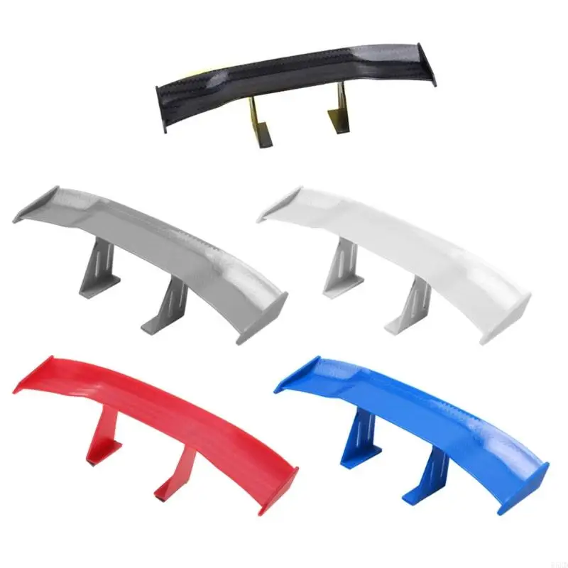 

B5XD Car Modified Tail Carbon Fiber Type Fixed for Creative Sports Decoration Small Tail Perforated Universal Mini Ta