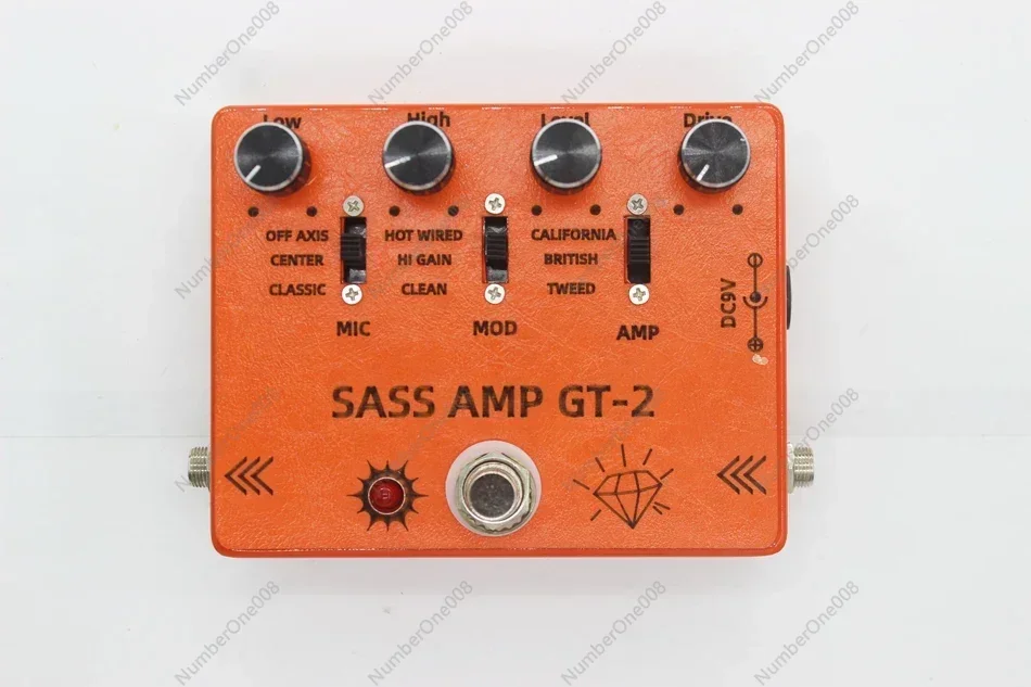 

Speaker Simulates Distortion of A SingleBoard Hand Effect Maker SansAmp GT-2 Duplicate Guitar