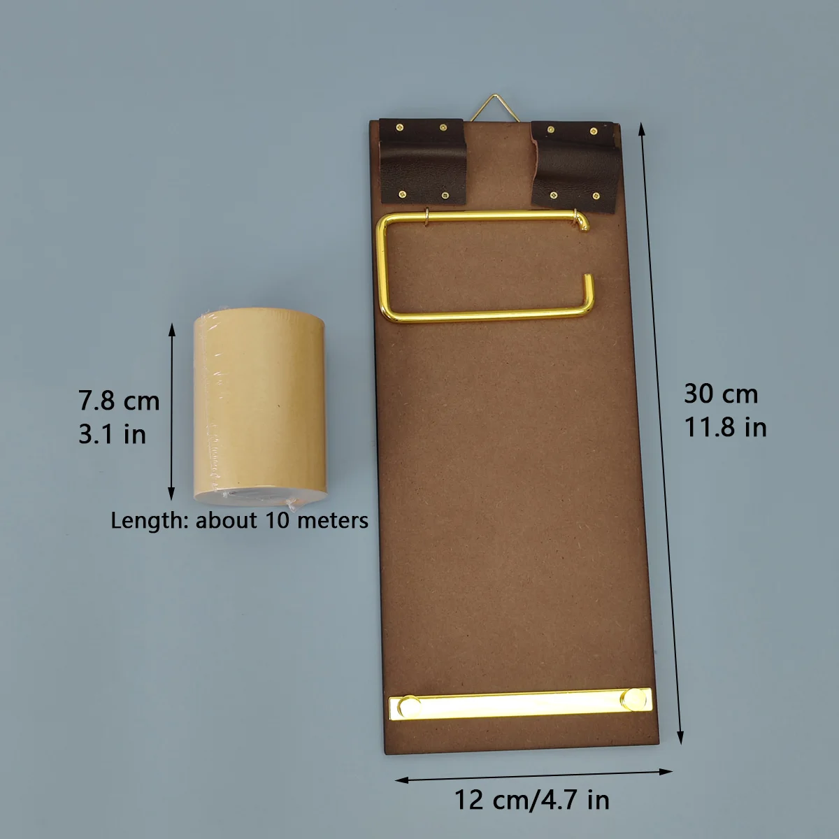 Retro-Notizblock-Board-Clip, abtrennbares Haftnotizpapier, nicht klebendes Papier, kleines handgeschriebenes Bestellmenü – Detail 8