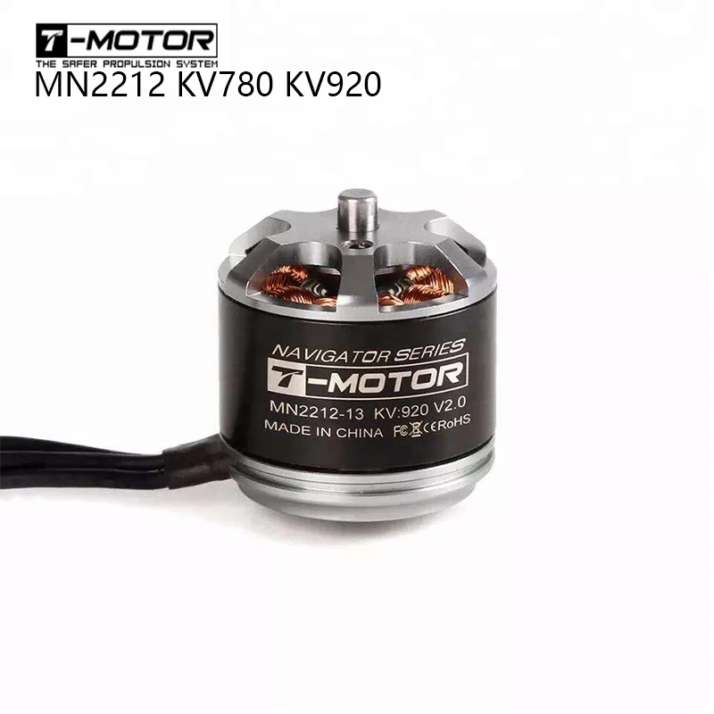 T-MOTOR MN2212 V2.0 KV780 KV920 2-4s brushless motor FPV 3D RC plane VTOL helicopter long flight time flying Freestyle Power Kit