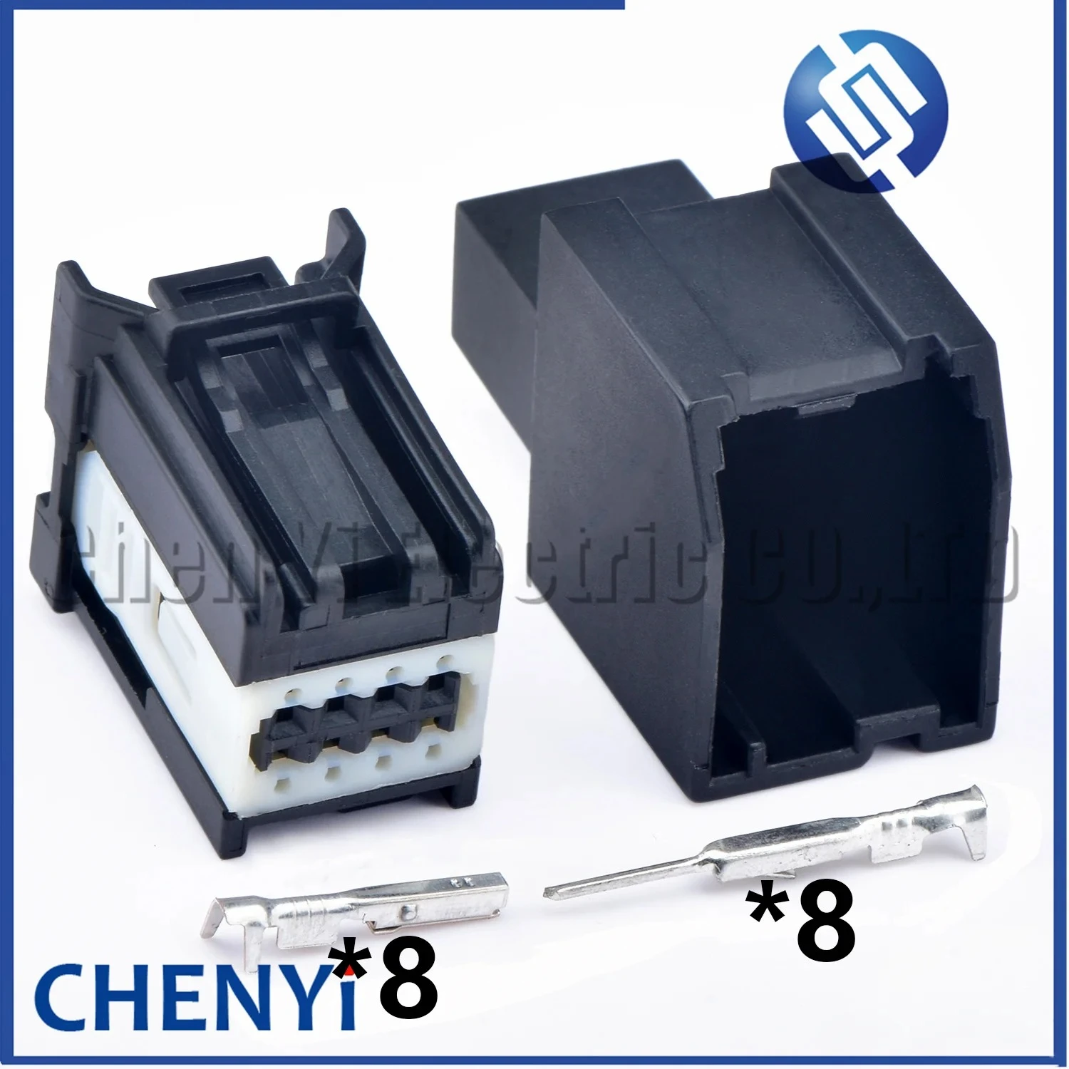 8 Pin auto connector amplifier atmosphere light module plug 34729-0080 347290080 For Ford Focus Buick Cadillac
