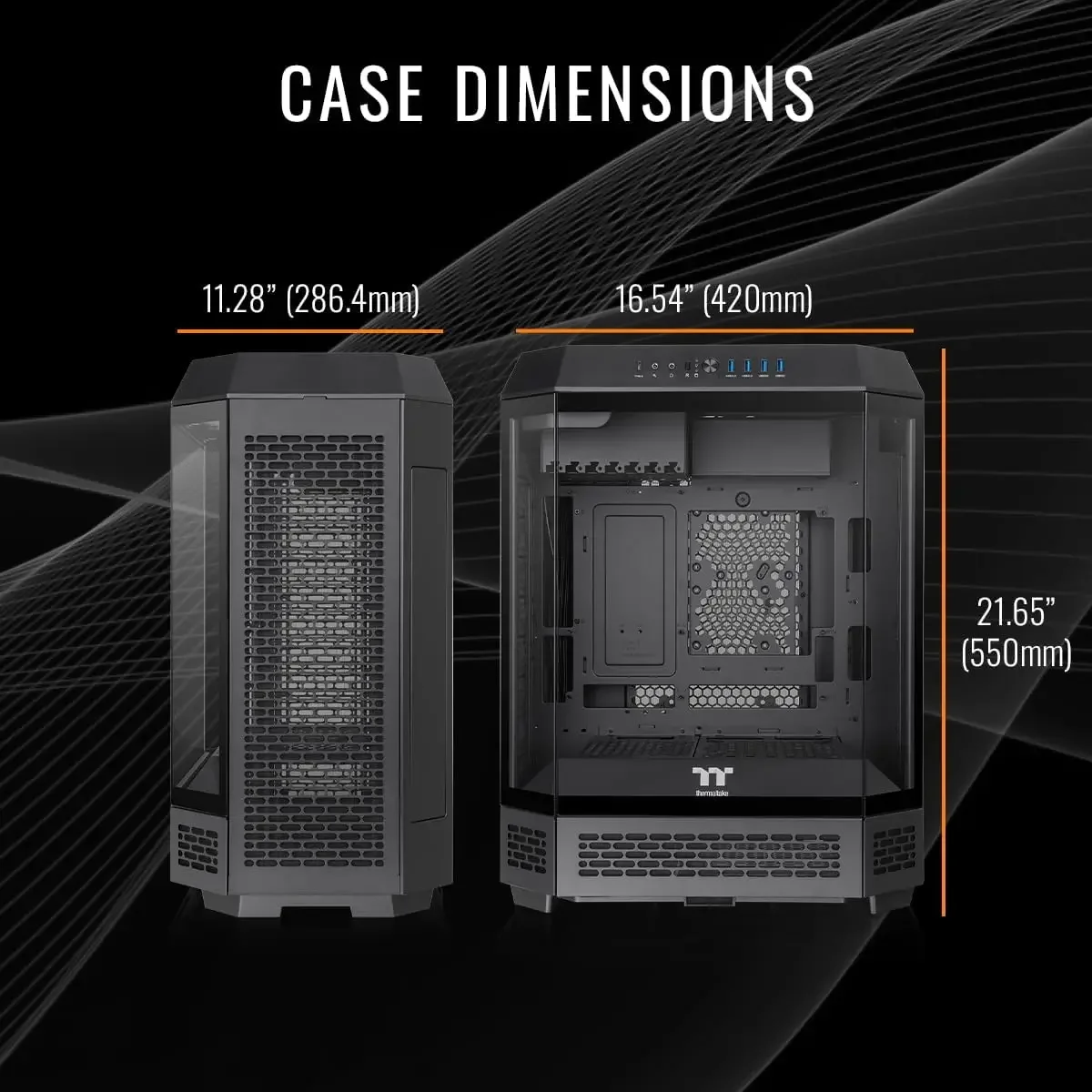Thermaltake Reactor 9880 Gaming Desktop (AMD Ryzen™ 7 9800X3D, ToughRam 32GB DDR5 6400MT/s RGB Memory, NVIDIA® GeForce RTX™ 5080