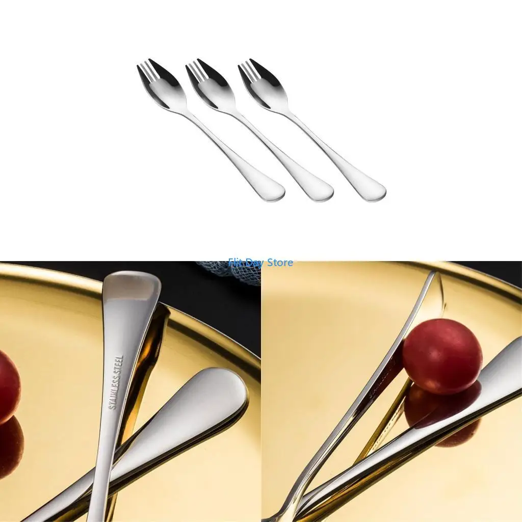 F92C Spoon Forks Portable Travel Forks Camping Utensils for Outdoor Enthusiasts