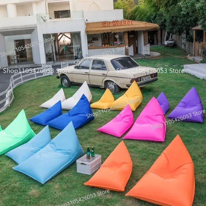 Outdoor Lazy sofa Single recliner Camping Lunch break Bean bags Internet celebrity bar Outdoor picnic Sleeping couch