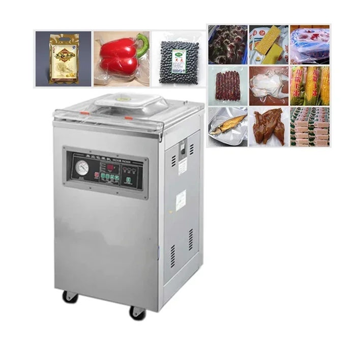 Double Chamber Industrial Vacuum Sealer Bags for Food Commercial Vacuum Seal Packaging Preserve Sealing Vacuum Packing Machine