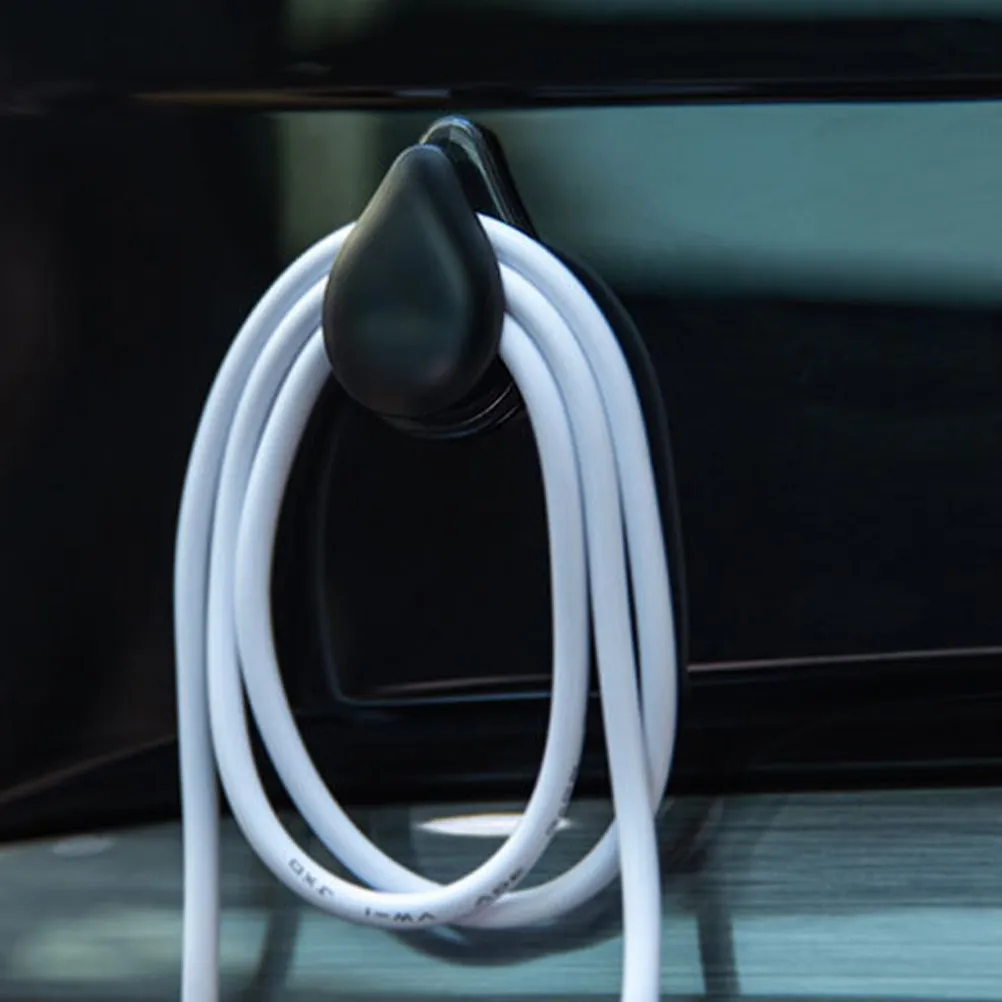 

8Pcs Mini Car Hooks Adhesive Stick on Small Key Holders Auto Interior Accessories Dashboard Hook Car Organizer Vehicle Hooks