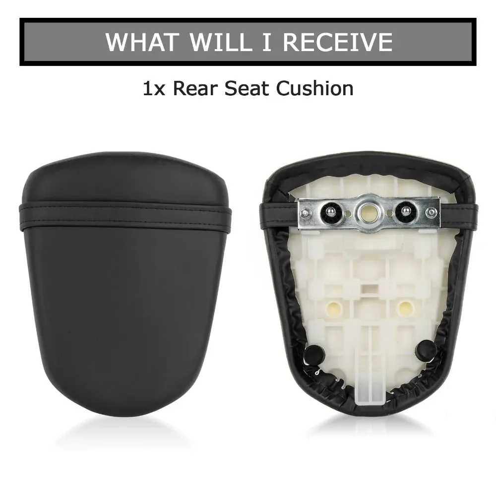 Motorcycle Accessory Rear Passenger Pillion Seat Cushion For SUZUKI Gsxr 600/750 Gsx-r600 Gsx-r750 K6 2006-2007