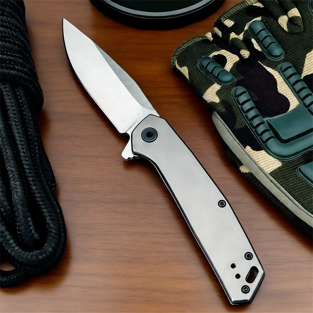 

Многофункциональный складной нож KS 1405 EDC с лезвием из стали 8Cr13MoV и рукоятью из стали 420 для охоты, резки, самообороны и выживания на природе