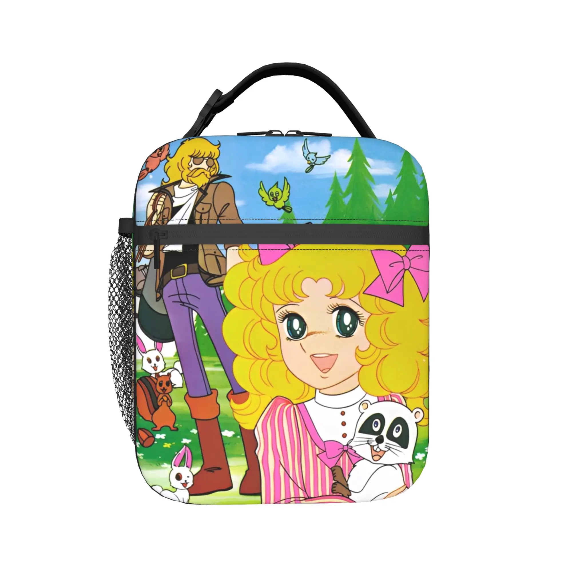 Candy candy manga anime kawaii cute Merch Insulated Lunch Bags For School  Food Container Portable Cooler Thermal Lunch Boxes