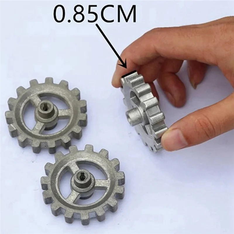 A32P_Durable Gear Heat Resistant Accessories Barbecue Frame Gear DIY Parts Automatic Revolving Mini Hardware Wheel