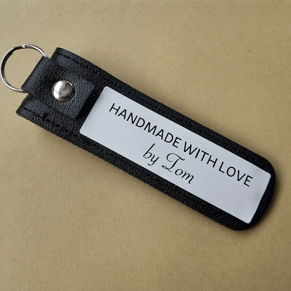 48pcs 20X70mm Customization Stickers Customization Of Transparent Stickers Hang Tags For Handmade Items Print With Name