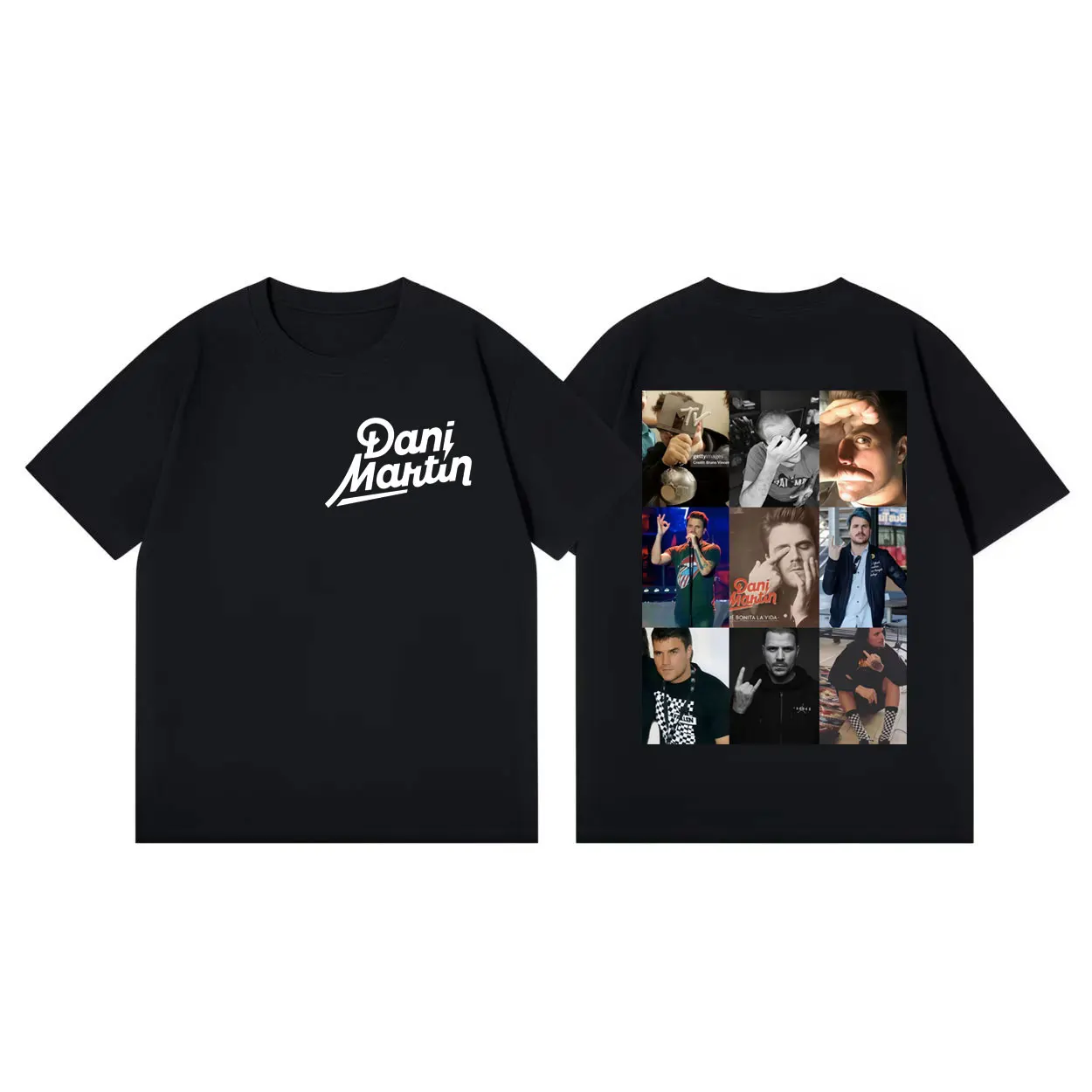 

Rock Singer Dani Martin Graphic T Shirts Summer High Quality Fashion Short Sleeve T-shirts Men Women Casual Loose Cotton T-shirt