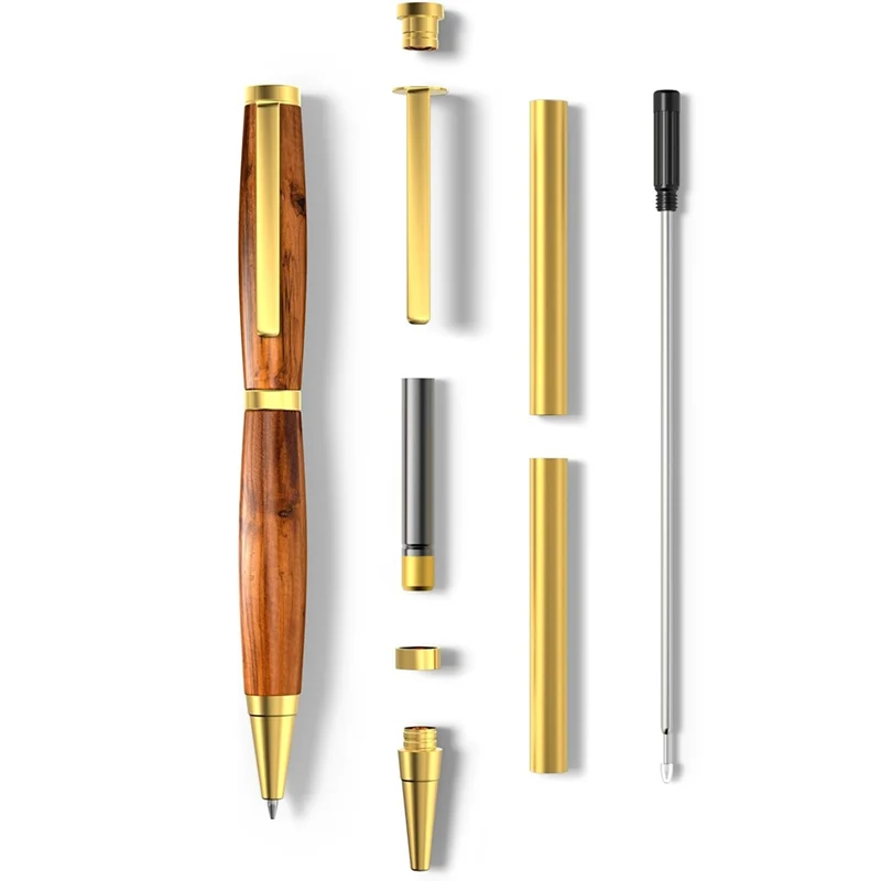 A92Z Twist Pen Kit Pen Kits For Woodturning 10 Pack Premium Slimline Pen Turning Supplies Lathe Turning Supplies For DIY