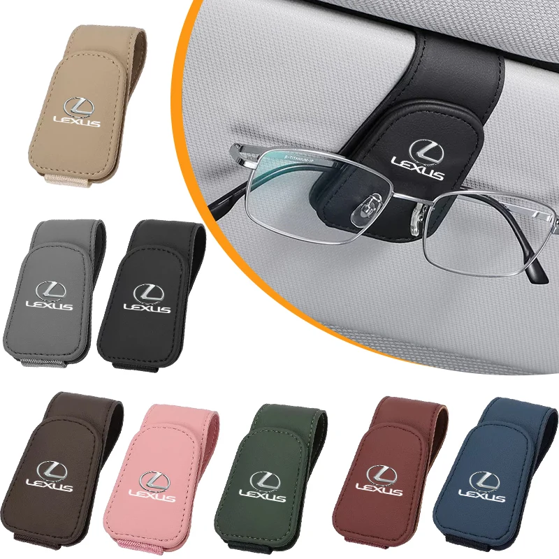 Car Glasses Sun Visor Box Auto Sunglasses Clip Card Accessories For Lexus ES300 RX330 RX300 GS300 IS250 IS200 CT200h IS300 NX RX