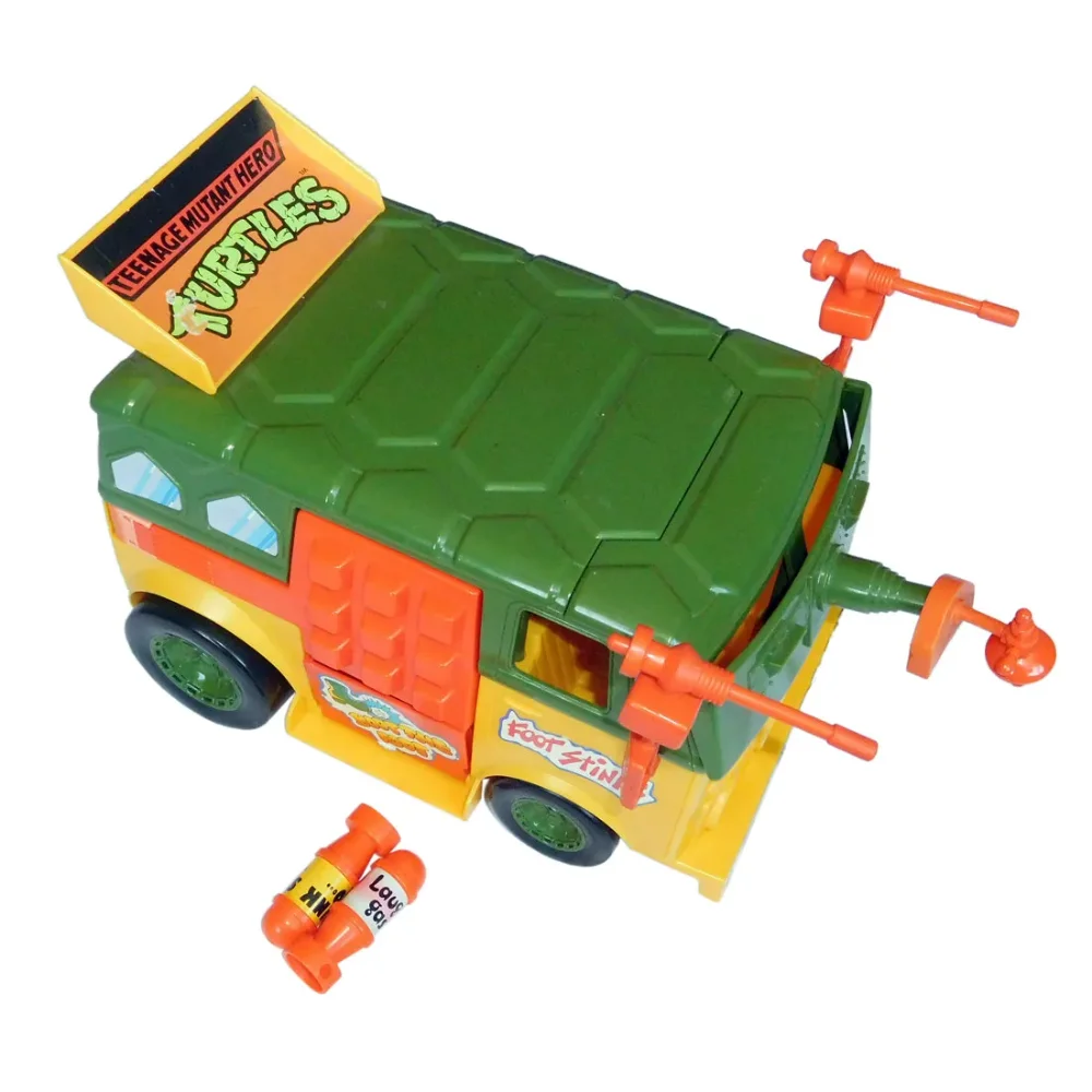 Teenage Mutant Ninja Turtles Party Wagon Playmates Classic Turtle Van Vehicle Toy For TMNT Action Figures Collectible Gift