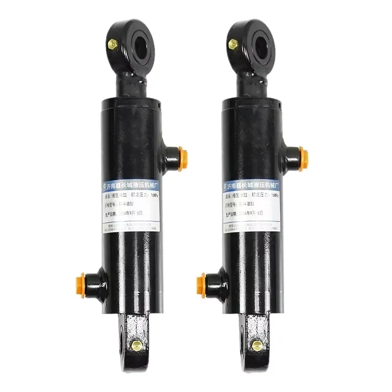 China Supplier's Stainless Steel Hard Chrome Plated Telescopic Hydraulic Cylinder for Garbage Dump Truck Tipping Semitrailers