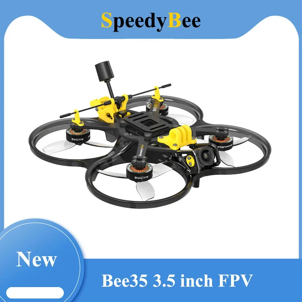 AeroPartsSpeedyBee Bee35 3.5 Inch With XT800 VTX Runcam Phonix 2 SE V2 Camera TBS Nano ELRS 2.4G FPV Freestyle