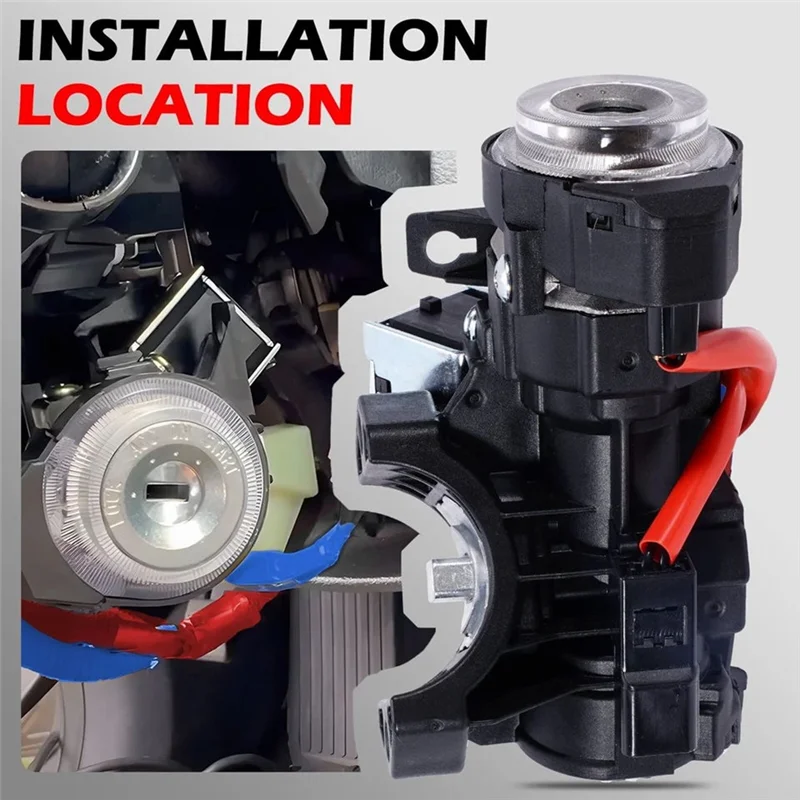 

For Kia Sportage 17-22 Car Ignition Lock Switch Assembly With 2 Keys 81900-D9G00 81900D9G00 Set LHD