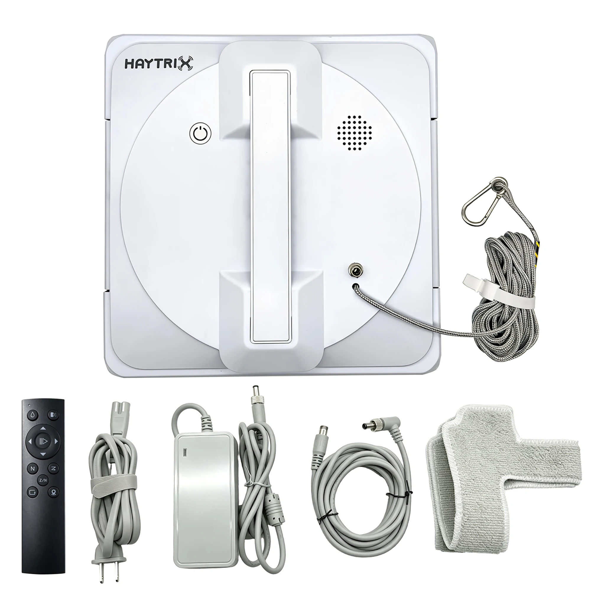 Haytrix Robot Ramenreiniger Dubbele Waterspray Hoge Vacuümzuigkracht Lasersensor Huis Wand Glas Reiniging APP Besturing
