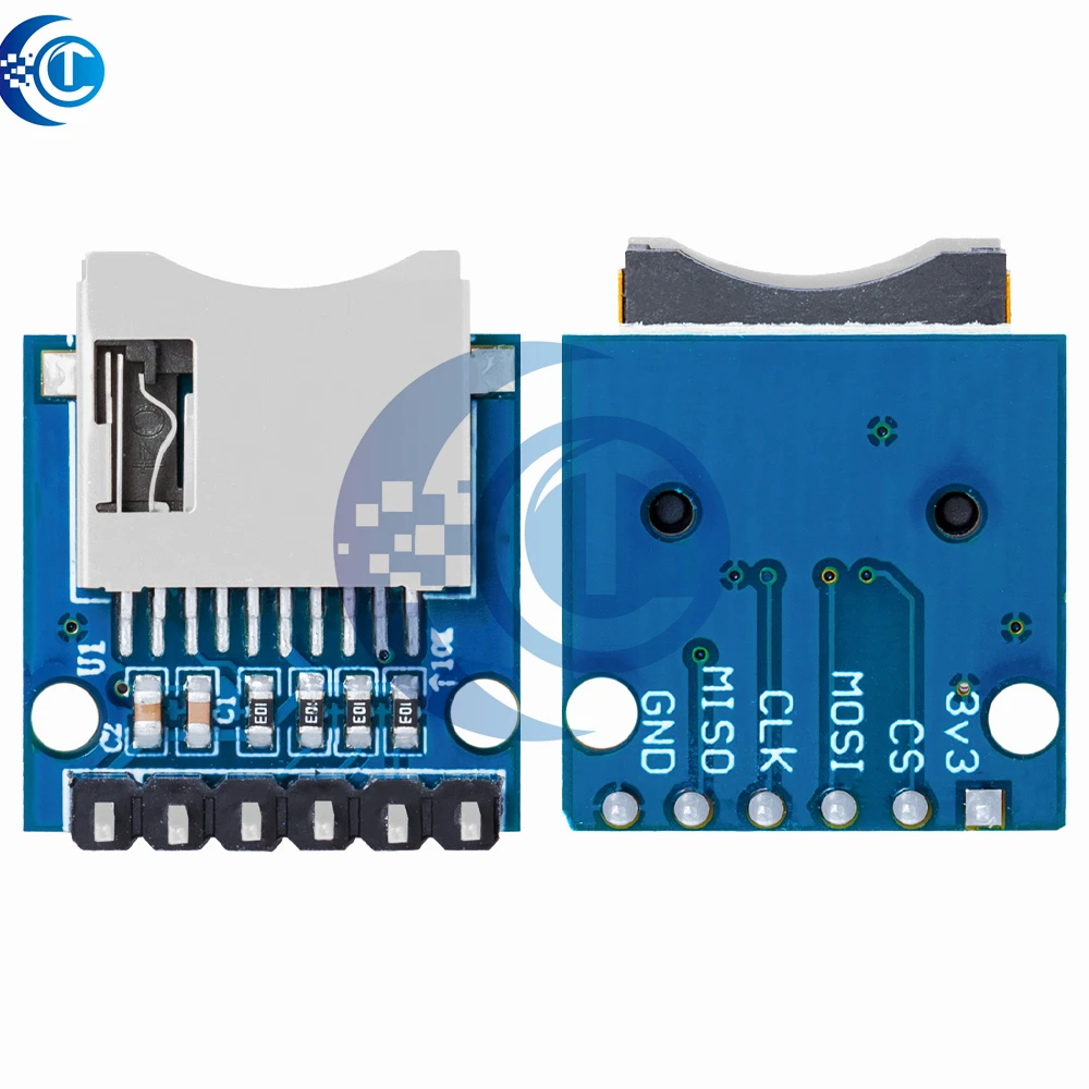 Embedded Project Micro SD/TF Module (1PC) - ARM/AVR-Compatible Mini Pinned Memory Expansion Shield