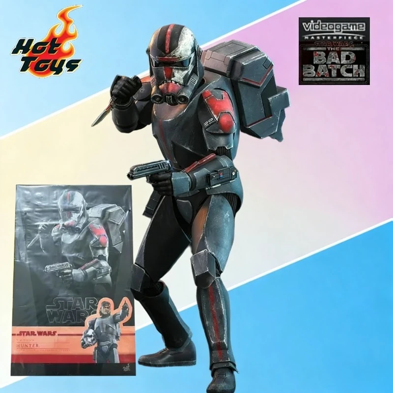 

HOT TOYS Original 1/6 Scale TMS050 Star Wars: The Bad Batch Hunter Action Figure Collectible Model Toys Gifts for Boys