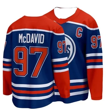 

Новый хоккейный трикотаж — белый с красными/черными акцентами «Bedard 98» с логотипом головы индейского Америки, спортивный трикотаж с 3D HD-принтами, идеальный трикотаж